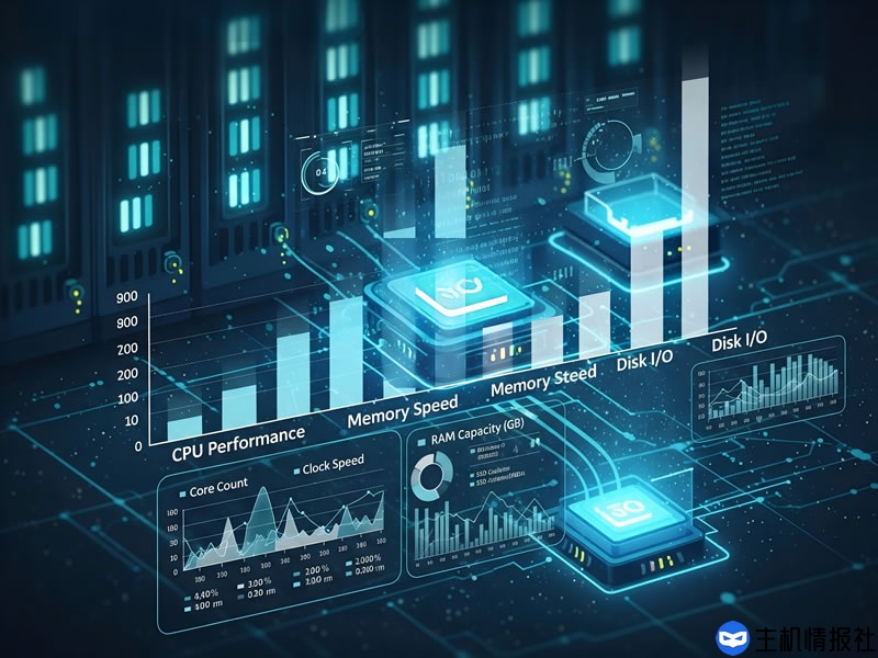 主机测评：一文教你如何看懂VPS服务器测评跑分的硬件参数