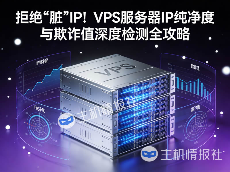 拒绝“脏”IP！VPS服务器IP纯净度与欺诈值深度检测全攻略