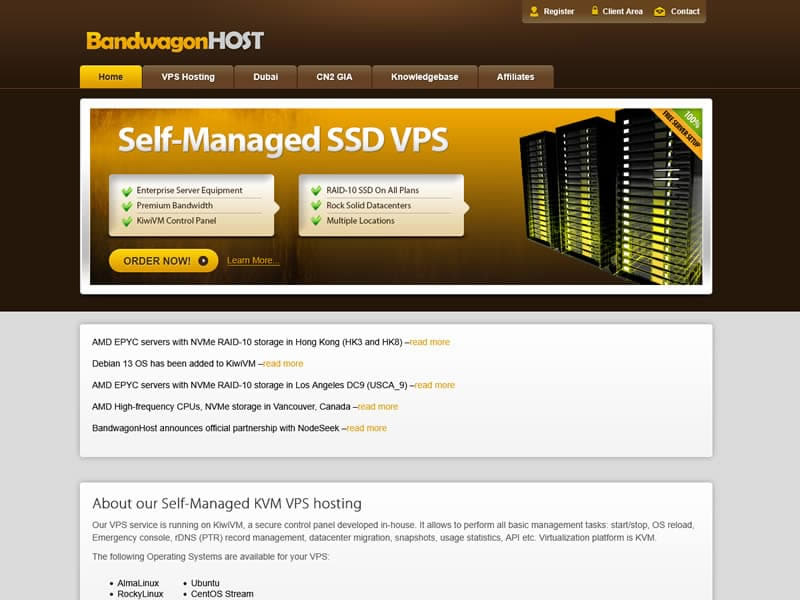 Bandwagonhost搬瓦工