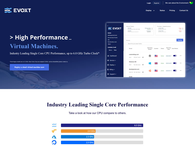 Evoxt：便宜VPS月付2.99美元起,可选优化线路,香港/日本/马来西亚/韩国/美国/英国/德国/荷兰/加拿大/澳大利亚等机房