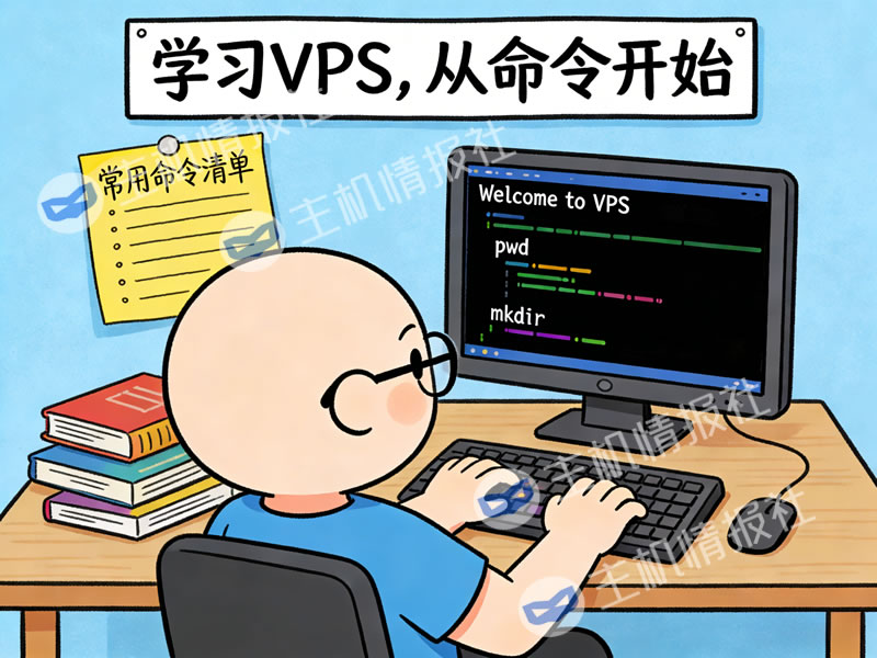 小白必看：VPS 常用命令速查指南