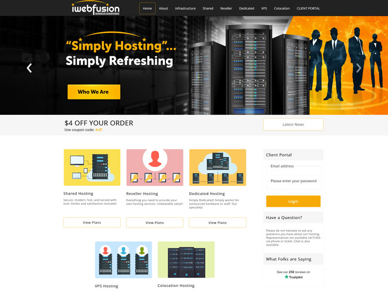 iWebFusion独立服务器清仓促销,最低45美元/月起,可选洛杉矶/拉斯维加斯/北卡等机房